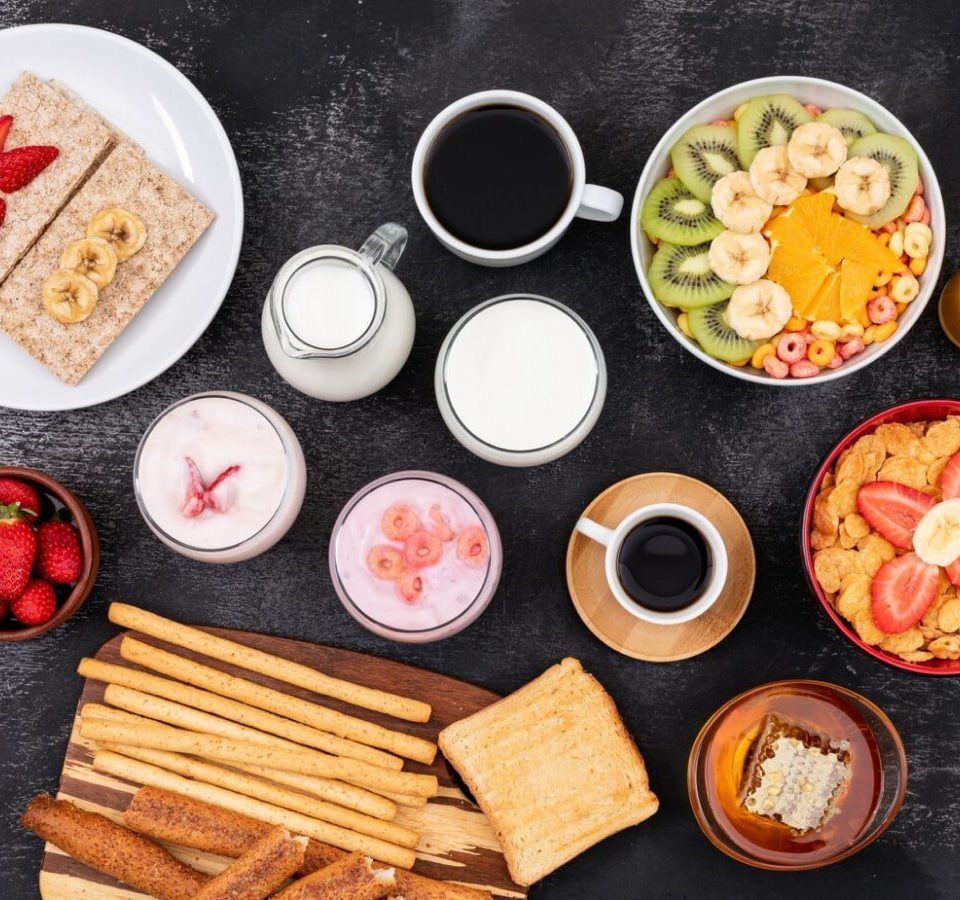 Breakfast with Toasts