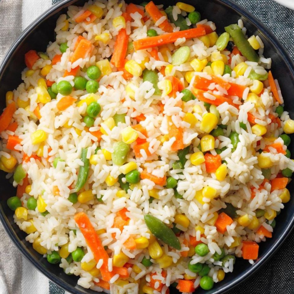 Egg Vegetable Rice